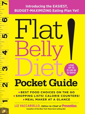 cover image of Flat Belly Diet! Pocket Guide